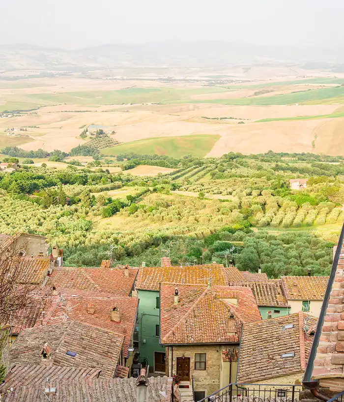 Terrazza panoramica su Castiglione d'Orcia b&b La Terrazza sull'Orcia